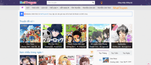 web đọc truyện tranh online