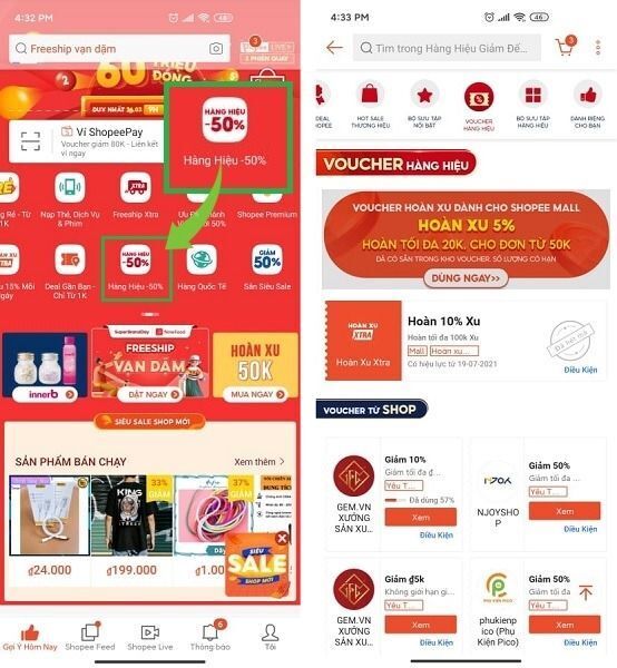 Cách lấy mã giảm giá Shopee cho khách hàng mới