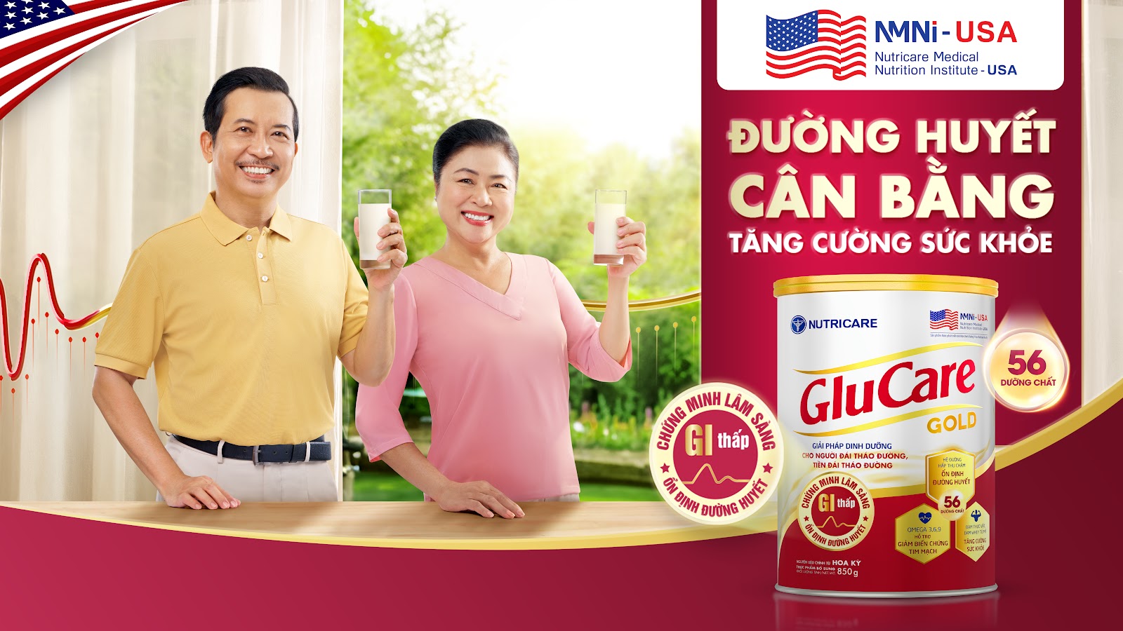 Glucare Gold - Sản phẩm sữa dành riêng cho người tiểu đường