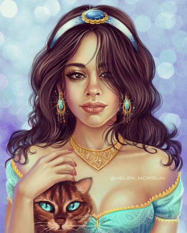 Camila Cabello hóa thân thành  Jasmine