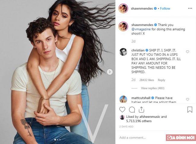  Shawn Mendes và Camila Cabello 