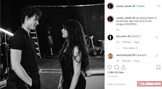  Shawn Mendes và Camila Cabello 