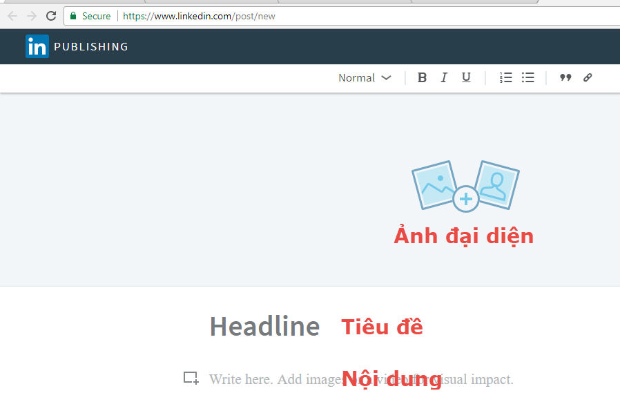 Cách viết bài trên LinkedIn