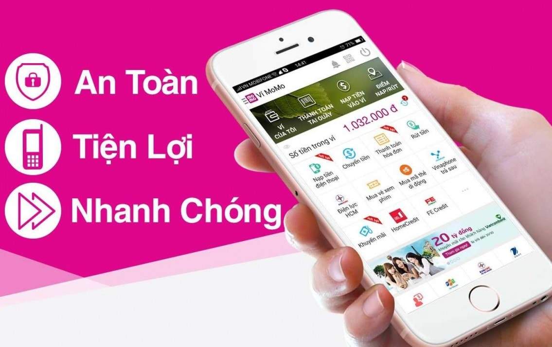 Ví điện tử Momo - Phương tiện thanh toán siêu tiện lợi - Onlinebank