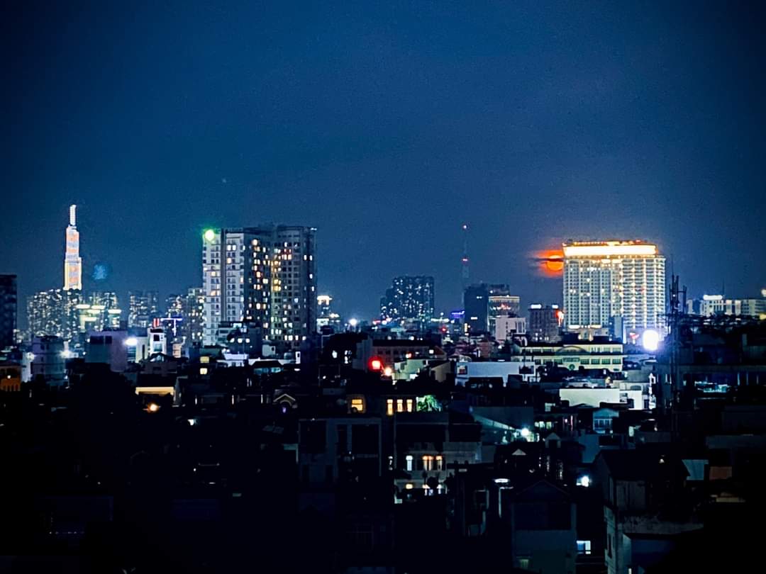  View Landmark tại Lang Thang Rooftop Phú Nhuận