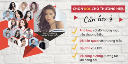 Nguyên tắc lựa chọn KOL hiệu quả cho doanh nghiệp