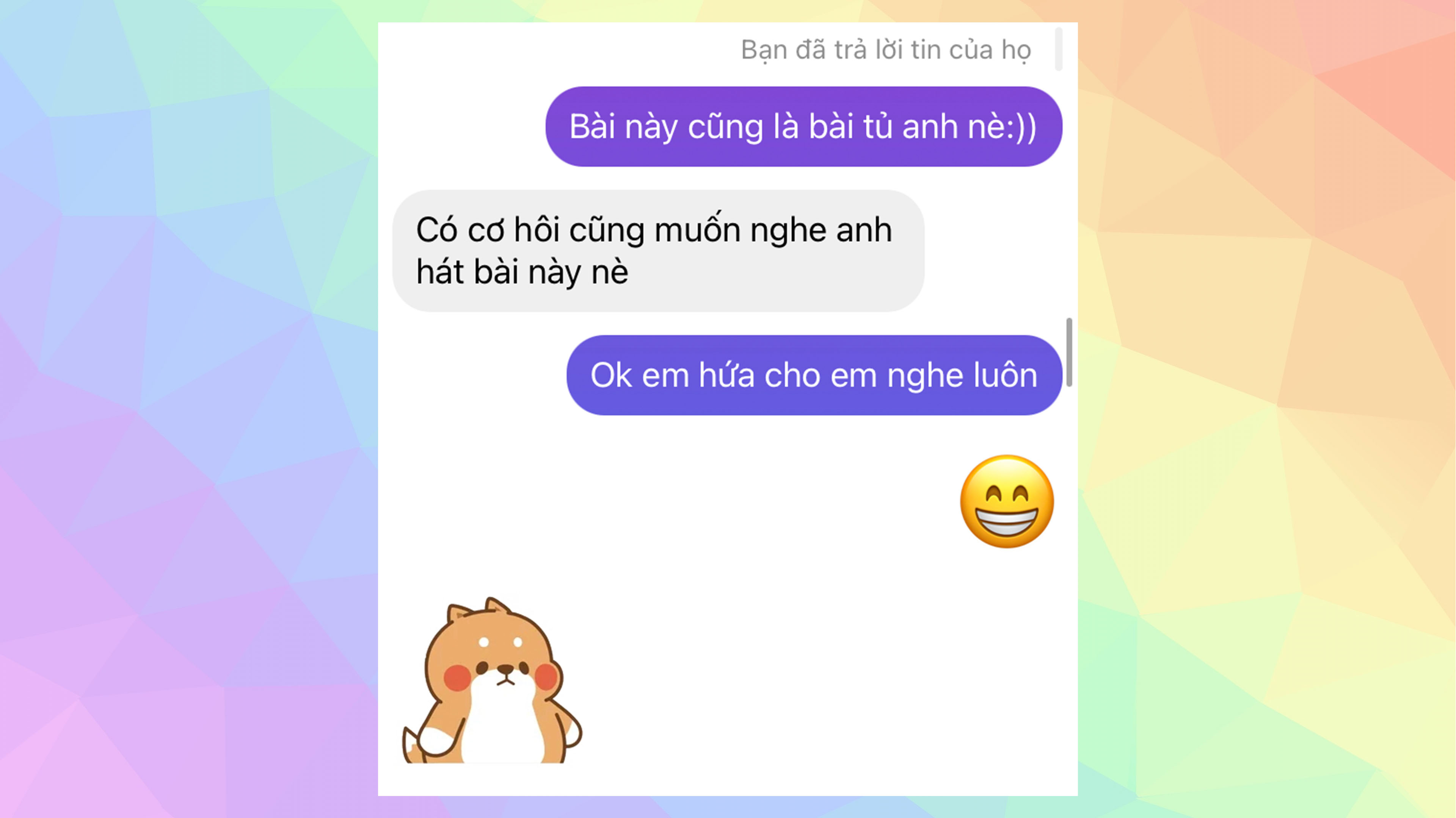 Cách nhắn tin với crush 2